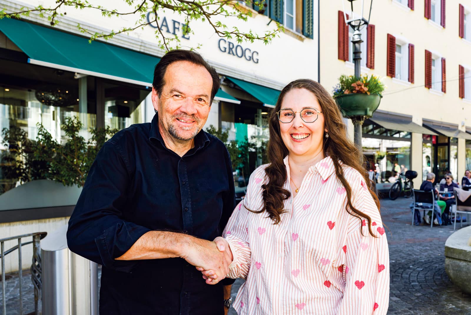 Klaus Kaiser und Nathalie Gruber