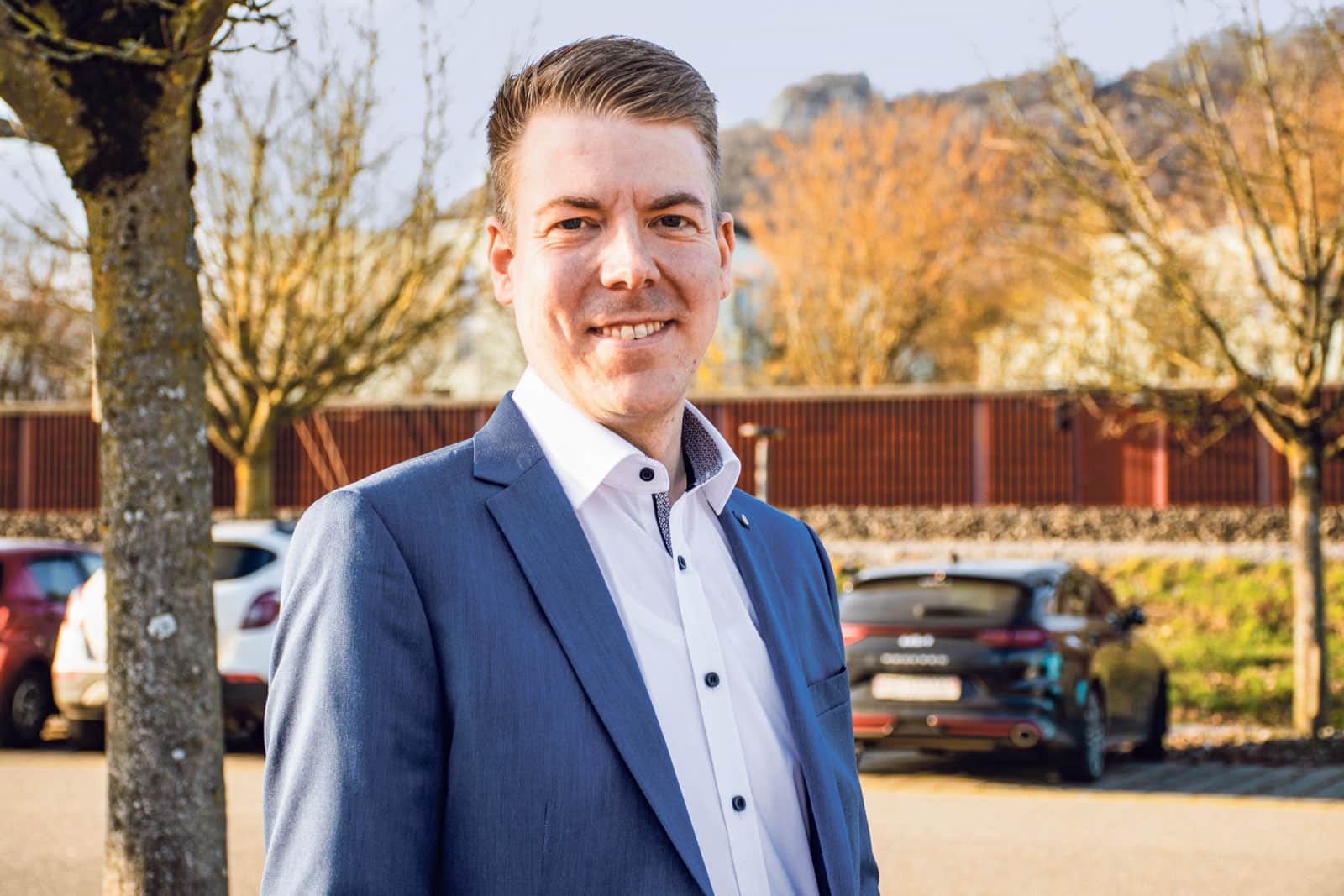 Joel Wenger, seit knapp zwei Jahren Präsident der Spitex Gäu