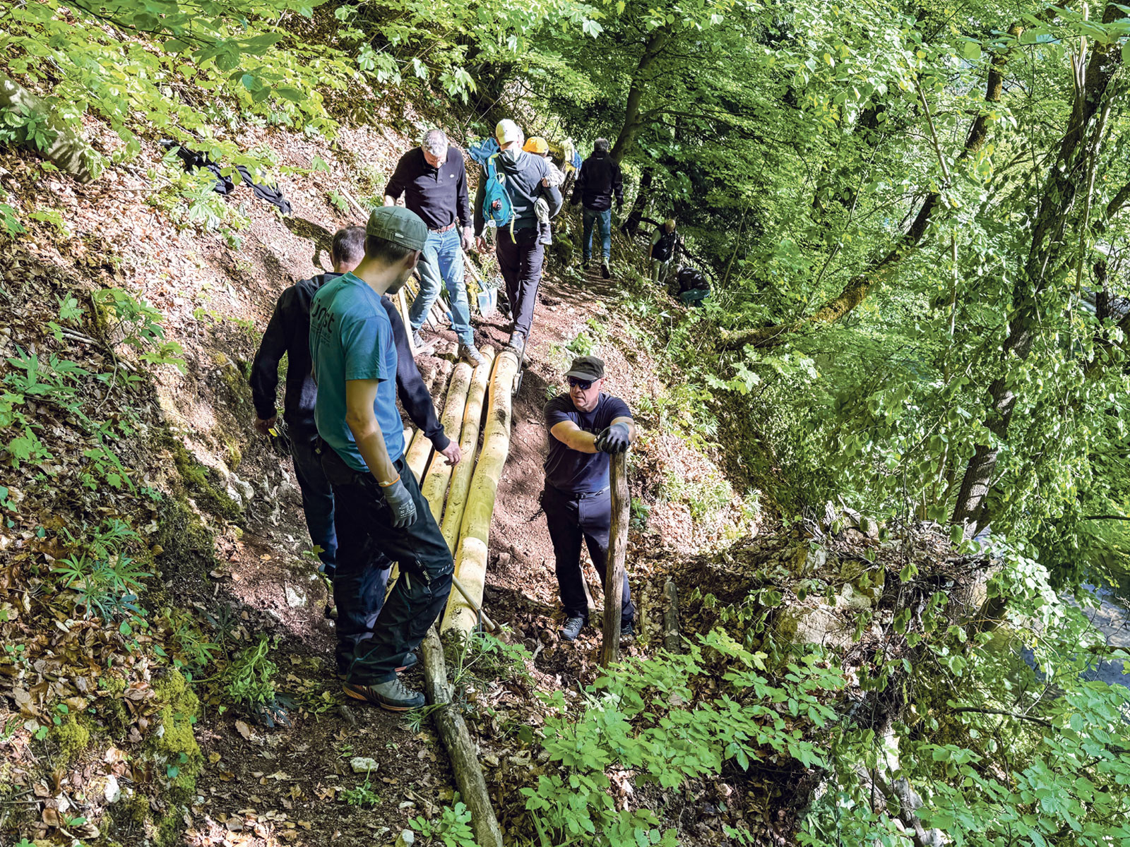 Rislisberg-Höhle Arbeit