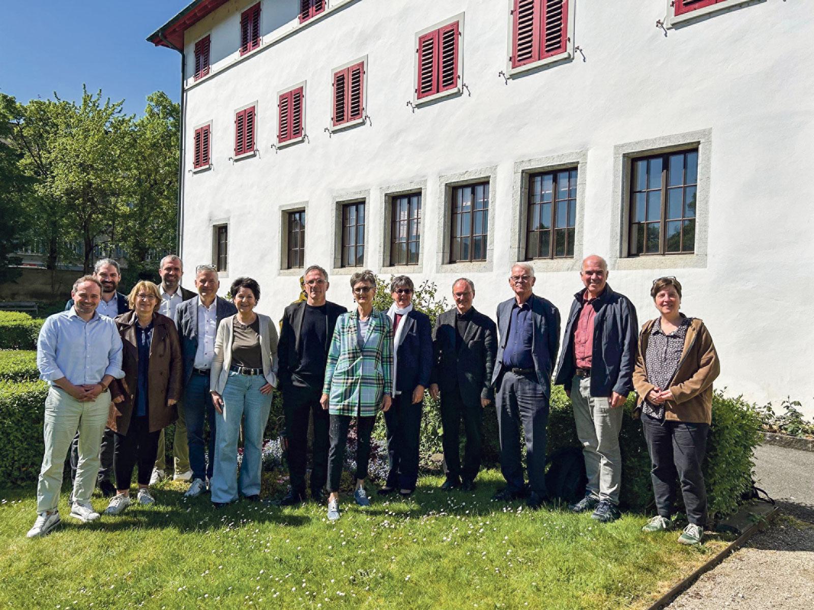 Gipfeltreffen im Kapuzinerkloster