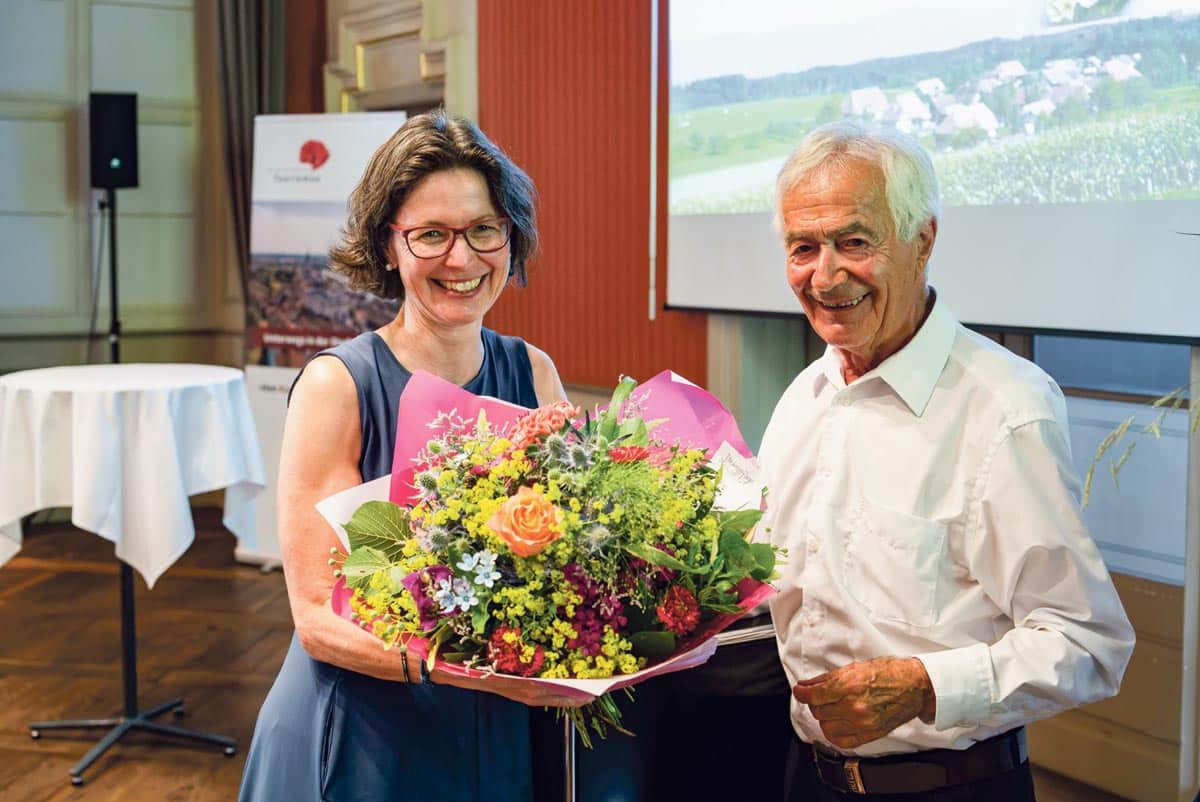 Walter Straumann übergab das Präsidium des Vereins an Anita Panzer.