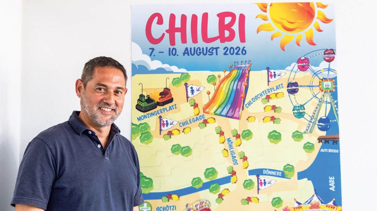 Freut sich auf den Start am 7. August:EMU
Chilbi-Chef Francesco Mauro.