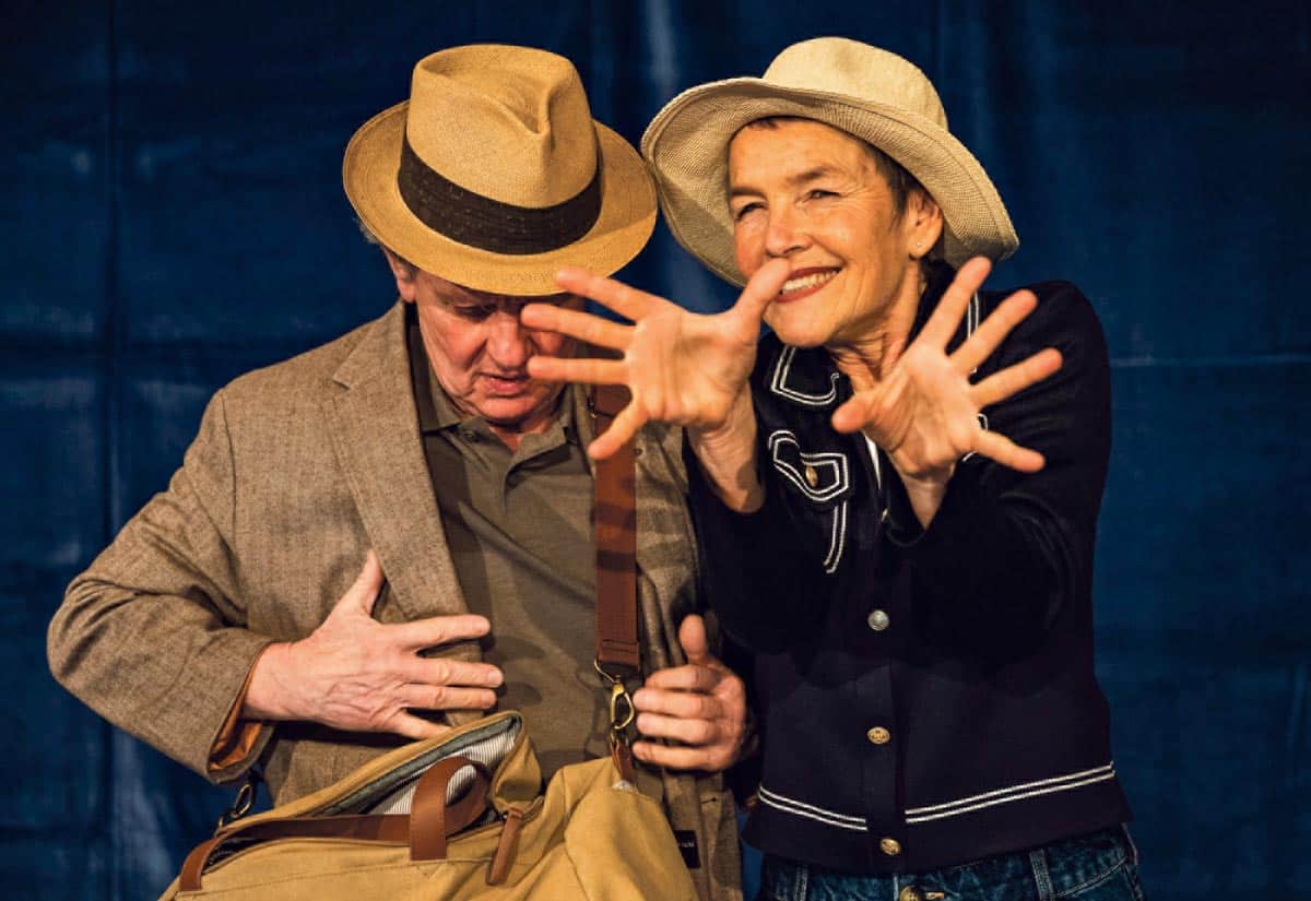 Joe Fenner und Cornelia Montani