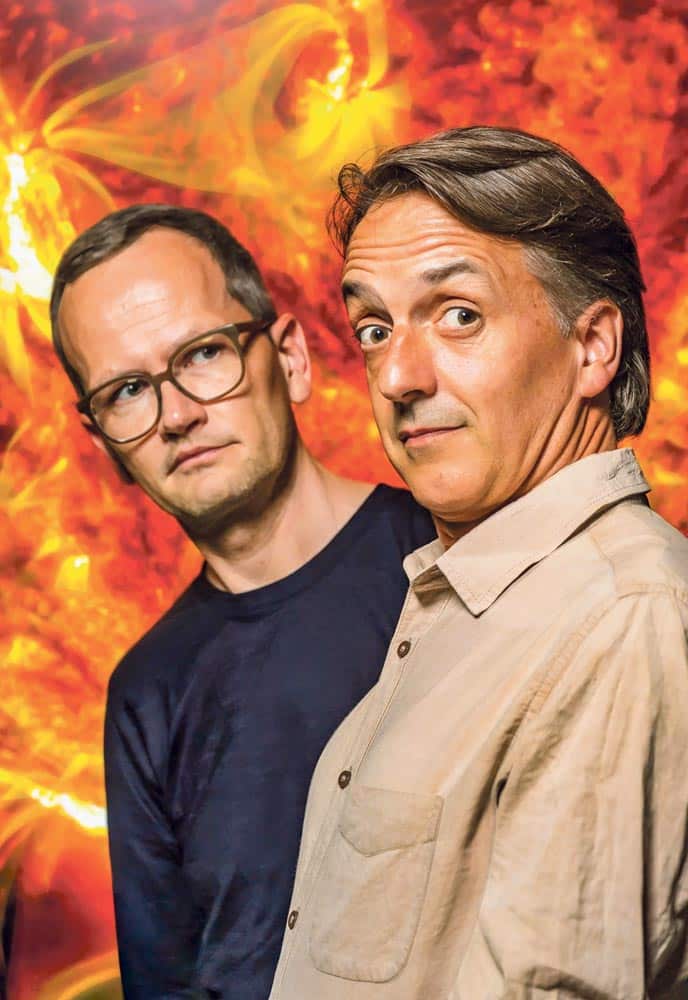 Rayk Sprecher und Julian Dillier