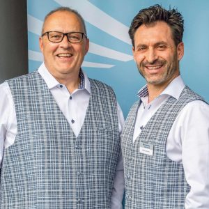 Hochuli und Zaccardo Clientis Bank im Thal / Anzeiger Thal Gäu Olten