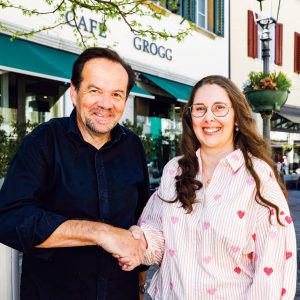 Klaus Kaiser und Nathalie Gruber