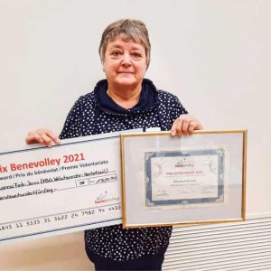 Susanna Fink-Jenni, Gründerin der Volleyballgruppe Welschenrohr-Herbetswil / Anzeiger Thal Gäu Olten