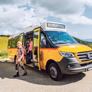 Ein Angebot, das an Beliebtheit stetig zunimmt: der NaturparkBus im Thal.