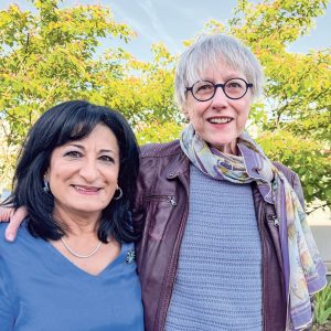 Sandra Näf-Frei (rechts) und ihre Nachfolgerin als insieme-Präsidentin, Fadime Graf